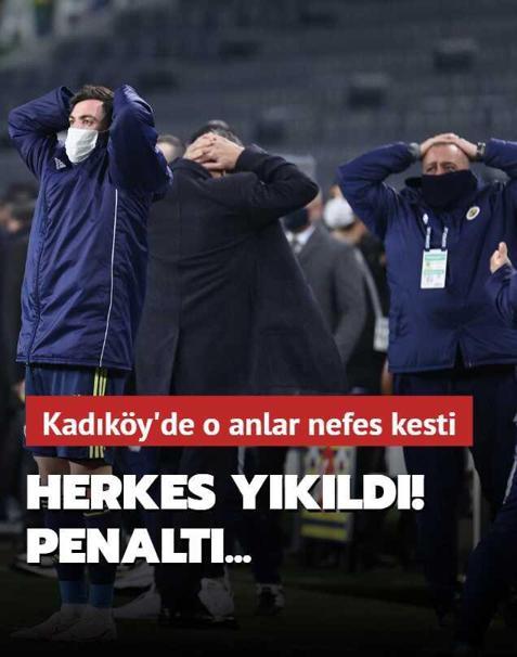 O anlar nefes kesti! Penalt�...