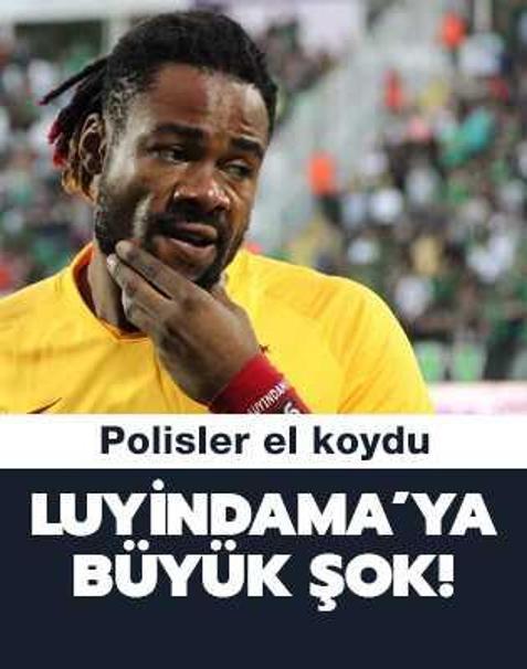 Luyindama'ya polis �oku! �evirmeye tak�ld�...