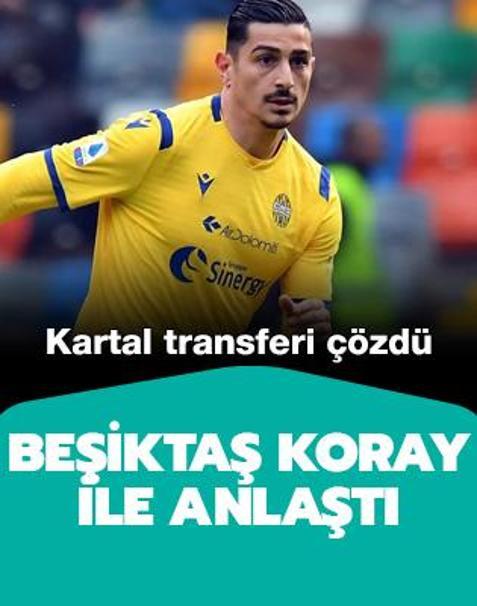 Beşiktaş Koray Günter ile anlaşmaya vardı
