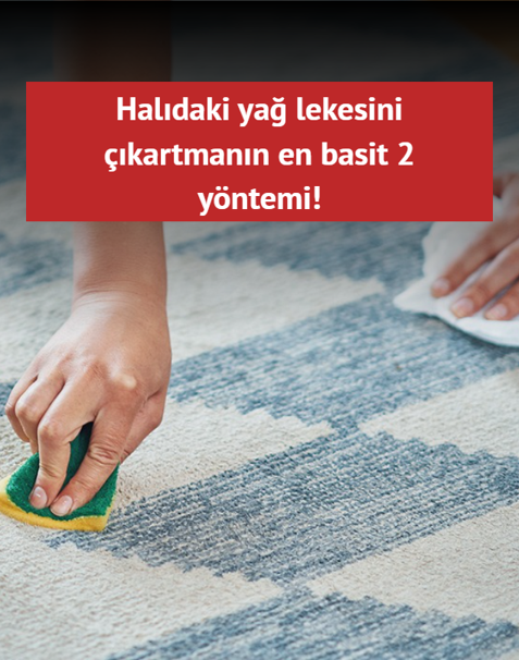 Hal�daki ya� lekesini ��kartman�n en basit 2 y�ntemi! Me�er ��z�m� bu kadar kolaym��