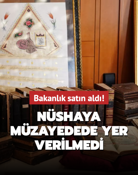 Yunus Emre Divan�'n�n Karaman N�shas� m�zayedede yer almad�