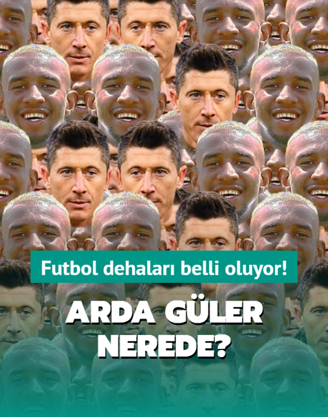 Zeka testi: Futbol dehalar� belli oluyor! Arda G�ler nerede? 612 ki�iden 21'i ba�ar�l� oldu
