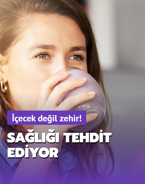 ecek deil zehir! Herkes iiyor ama bamllk yapyor, sal tehdit ediyor