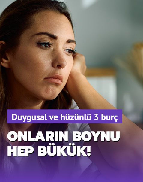 Onlarn boynu hep bkk! Duygusal ve hznl 3 bur