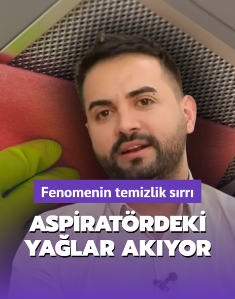 Kadir Ezildi'den bayram temizliinin pf noktas: Tek malzemeyle aspiratr yalar four four akyor
