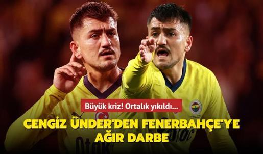 Büyük kriz! Cengiz Ünder'den Fenerbahçe'ye ağır darbe: Ortalık yıkıldı...