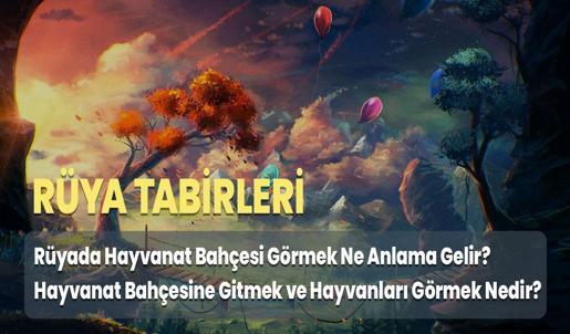 Rüyada Hayvanat Bahçesi Görmek Ne Anlama Gelir? Hayvanat Bahçesine Gitmek ve Hayvanları Görmek Nedir?