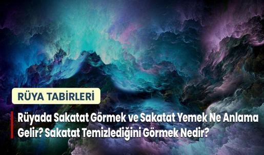 Rüyada Sakatat Görmek ve Sakatat Yemek Ne Anlama Gelir? Sakatat Temizlediğini Görmek Nedir?
