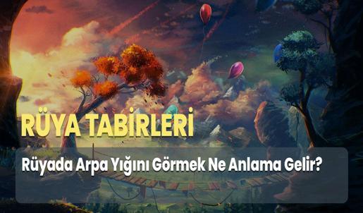 Rüyada Arpa Yığını Görmek Ne Anlama Gelir?
