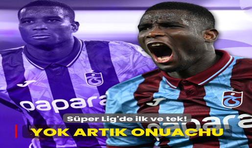 Yok artık Paul Onuachu! Süper Lig'de ilk ve tek