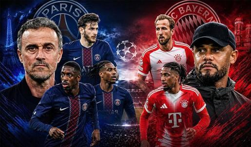 UEFA Şampiyonlar Ligi: PSG-Bayern Münih maçı ne zaman, saat kaçta ve hangi kanalda?