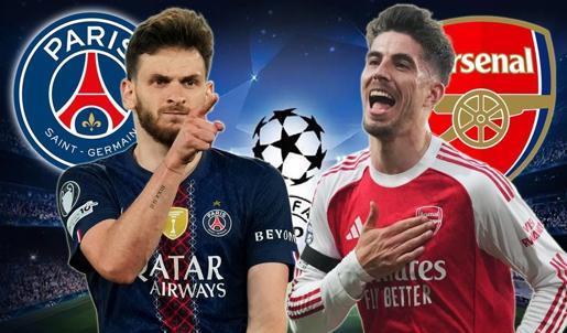 PSG - Arsenal maç kadrosu! Şampiyonlar Ligi PSG - Arsenal ilk 11'leri belli oldu mu?