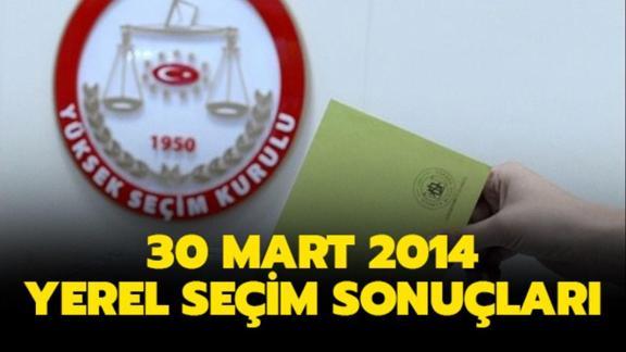 2014 istanbul yerel seçim sonuçları