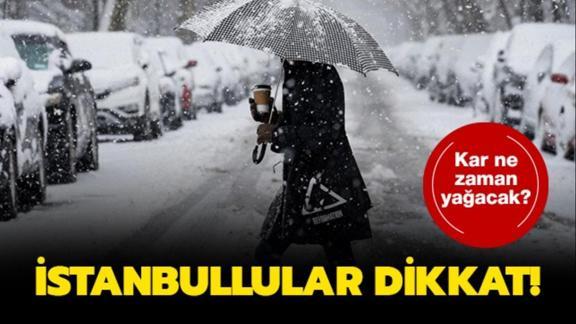istanbul a kar bekleniyor mu