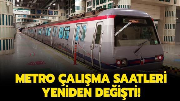istanbul metro calisma saatleri yeniden guncellendi
