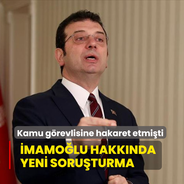 Kamu grevlisine hakaret etmiti! Ekrem mamolu hakknda yeni soruturma