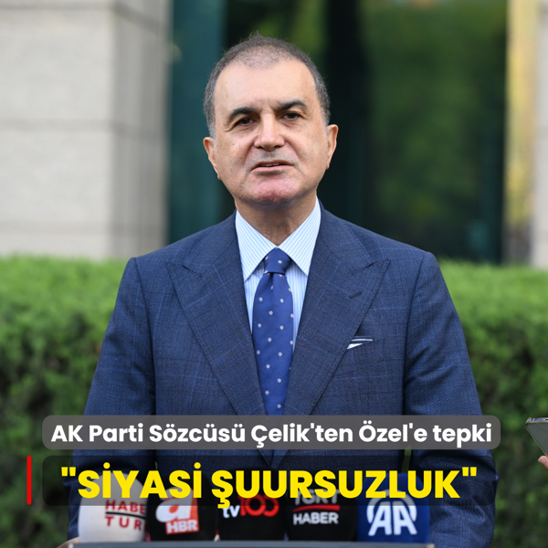 AK Parti Szcs elik'ten zel'e tepki: Siyasi uursuzluk