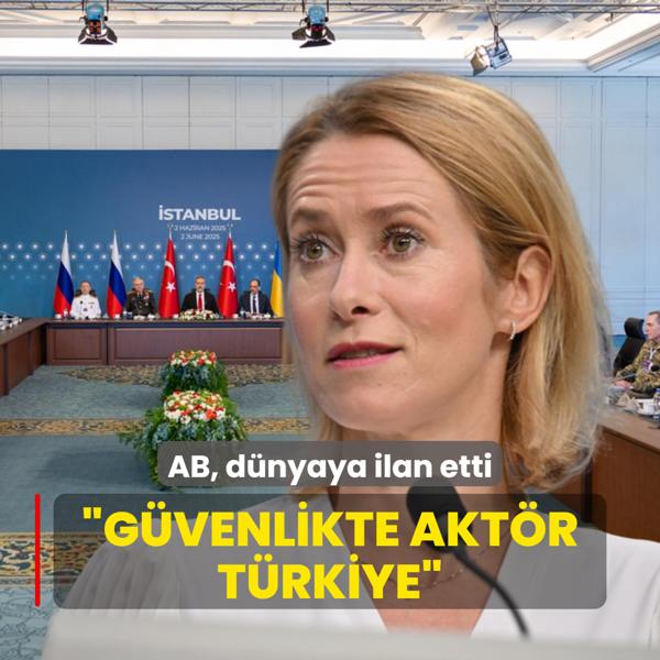 AB, dnyaya ilan etti: Gvenlikte aktr Trkiye