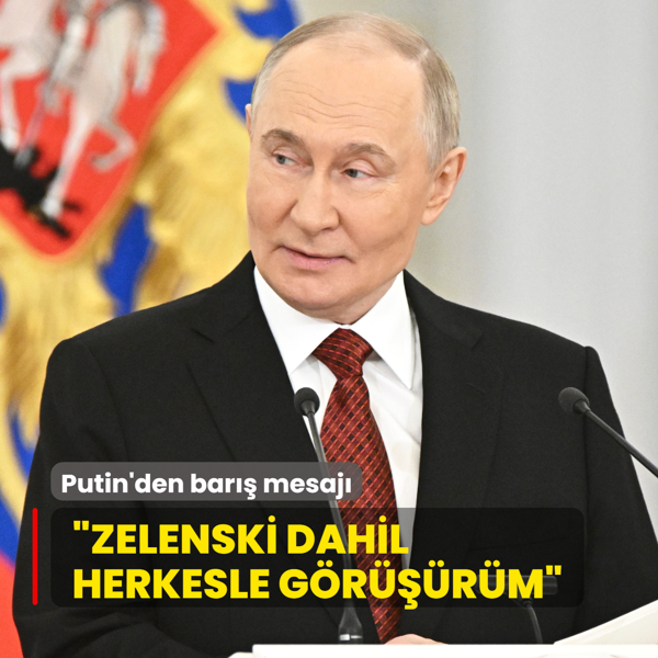 Putin'den bar mesaj... Zelenski dahil herkesle grrm