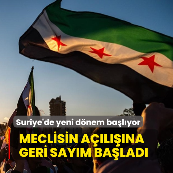 Suriye'de yeni dnem balyor... Meclisin alna geri saym balad
