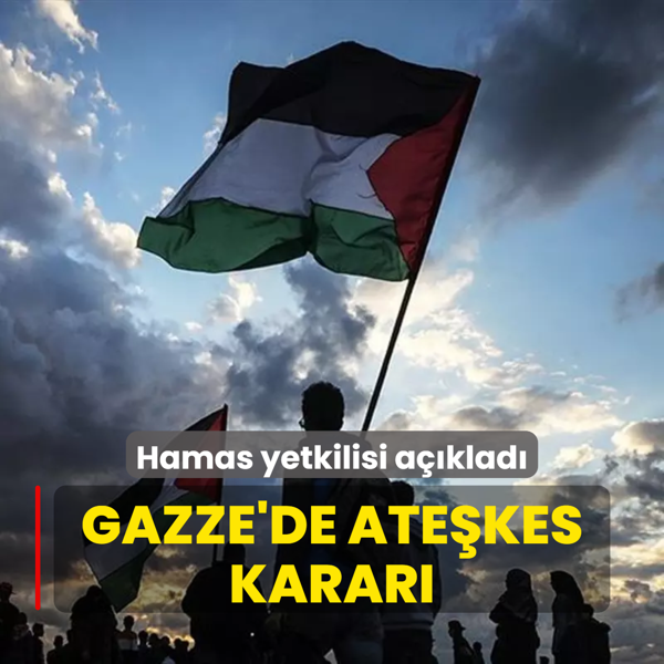 Hamas yetkilisi aklad... Gazze'de atekes karar