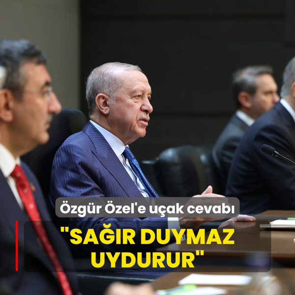 Bakan Erdoan'dan zgr zel'e uak cevab: Sar duymaz uydurur