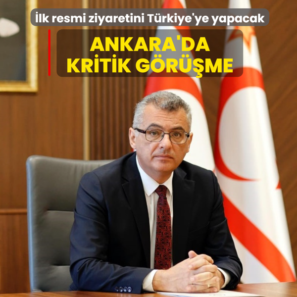 lk resmi ziyaret Trkiye'ye... KKTC Cumhurbakan Erhrman Ankara'ya geliyor