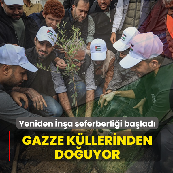 Gazze kllerinden yeniden douyor: Yeniden na seferberlii balad