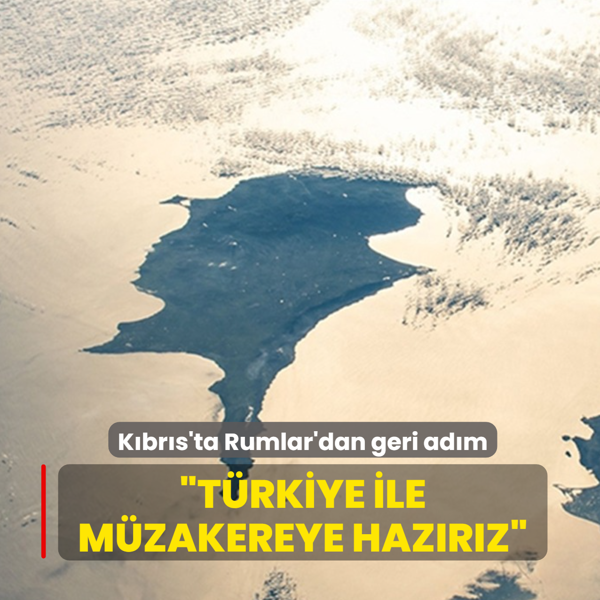 Kbrs'ta Rumlar'dan geri adm... Trkiye ile mzakereye hazrz