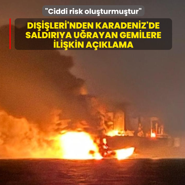 Karadeniz'de iki tankere saldr! Dileri: Ciddi risk oluturmutur