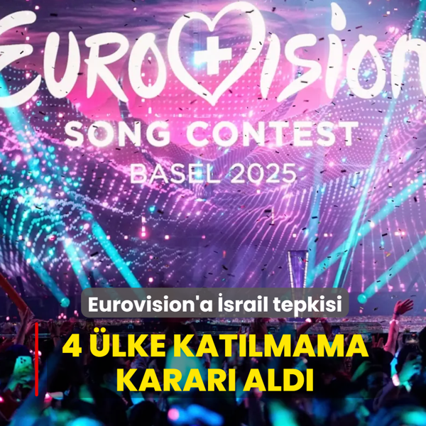 Eurovision'a srail tepkisi... 4 lke katlmama karar ald