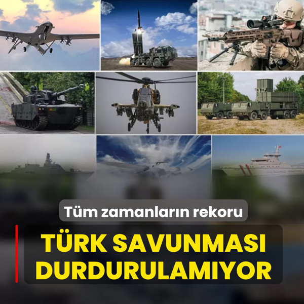 Trk savunmas durdurulamyor! Tm zamanlarn rekoru krld