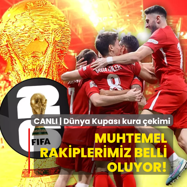 Muhtemel rakiplerimiz belli oluyor! CANLI | D�nya Kupas� kura �ekimi
