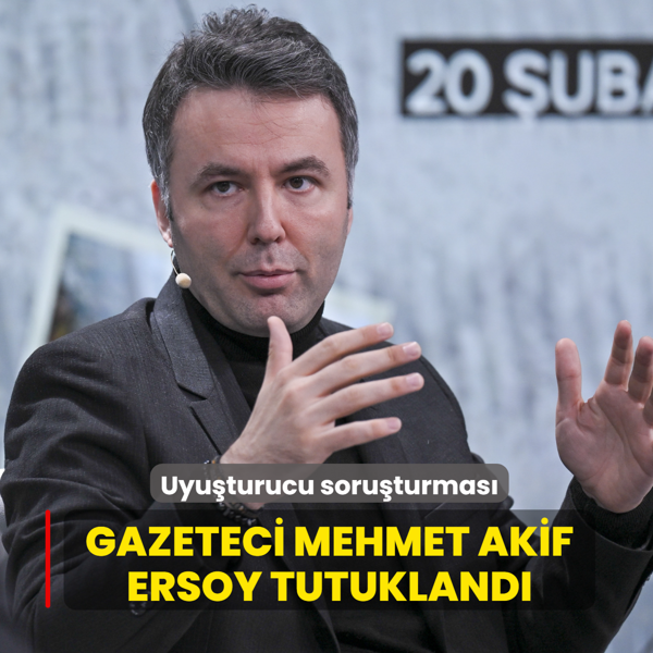 Gazeteci Mehmet Akif Ersoy tutukland