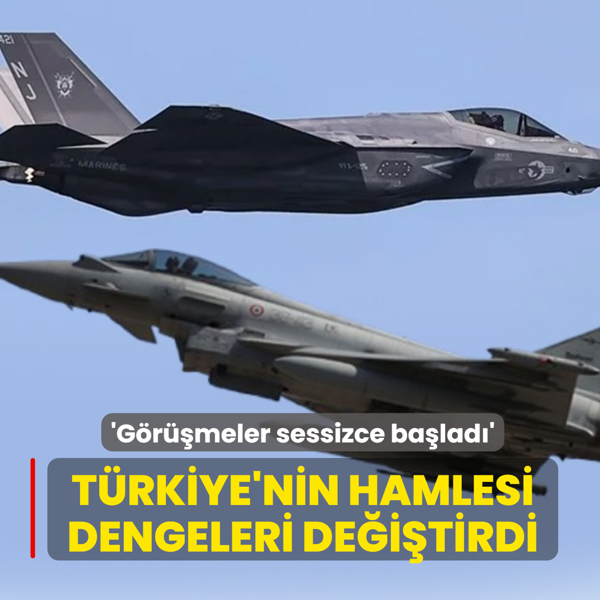 T�rkiye'nin Eurofighter hamlesi F-35'lere giden yolu a�t�! �srail bas�n�: G�r��meler sessizce yeniden ba�lad�