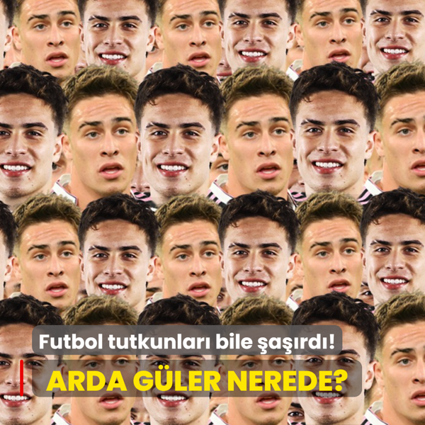 Zeka testi: Kenan Y�ld�z g�rsellerinin i�indeki Arda G�ler nerede? Futbol tutkunlar� bile �a��rd�