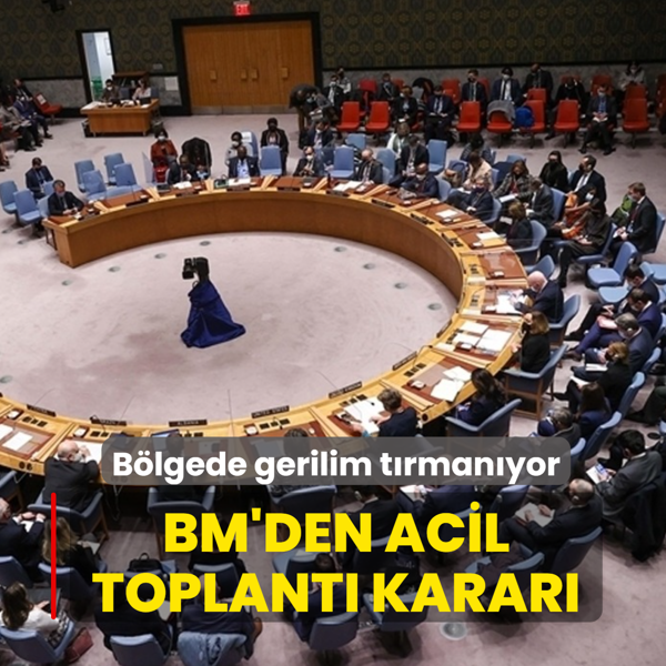 B�lgede gerilim t�rman�yor... BM'den acil toplant� karar�