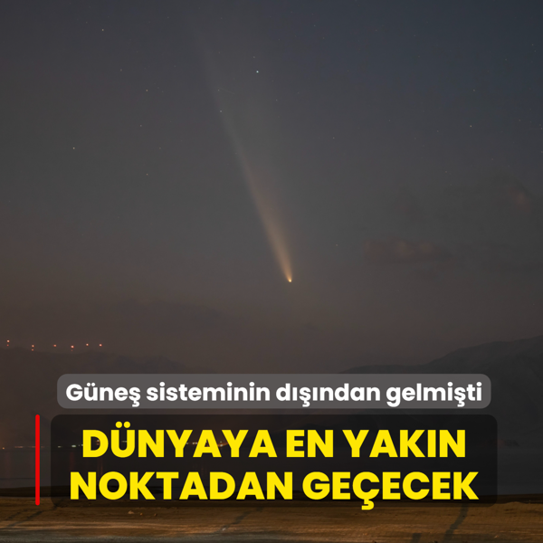 G�ne� sisteminin d���ndan gelmi�ti...  D�nyaya en yak�n noktadan ge�ecek