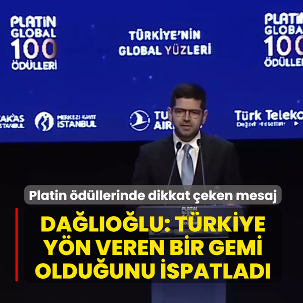 Cumhurba�kanl��� Yat�r�m ve Finans Ofisi Ba�kan� Da�l�o�lu: T�rkiye f�rt�nada liman de�il, y�n veren bir gemi oldu�unu ispatlam��t�r