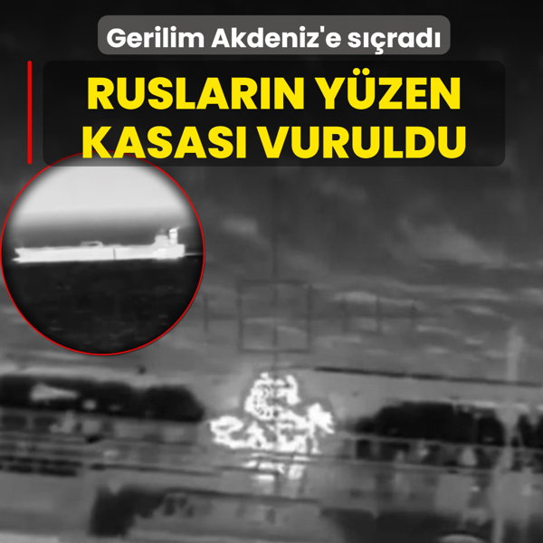 Gerilim Karadeniz'den Akdeniz'e s��rad�! Ruslar�n y�zen kasas� vuruldu