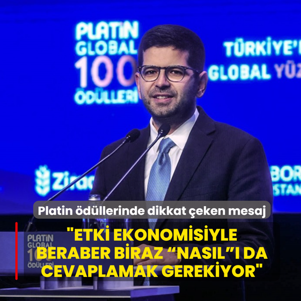 Da�l�o�lu'ndan Etki Ekonomisi vurgusu