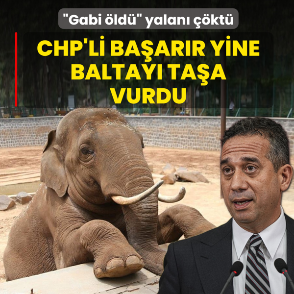 �Gabi �ld�� yalan� ��kt�! CHP'li Ba�ar�r yine baltay� ta�a vurdu