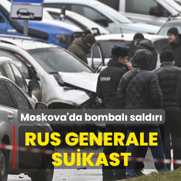 Moskova'da bombal� sald�r�: Rus generale suikast