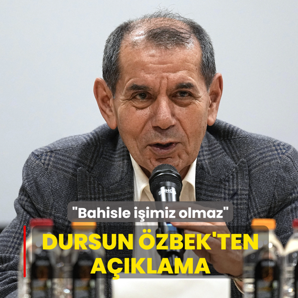 Dursun �zbek: Galatasaray'�n yasa d��� bahisle i�i olmaz