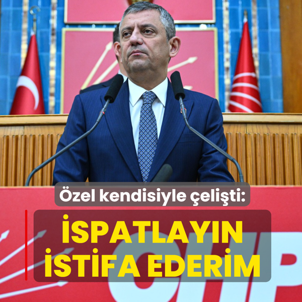�zel kendisiyle �eli�ti: �spatlay�n istifa ederim