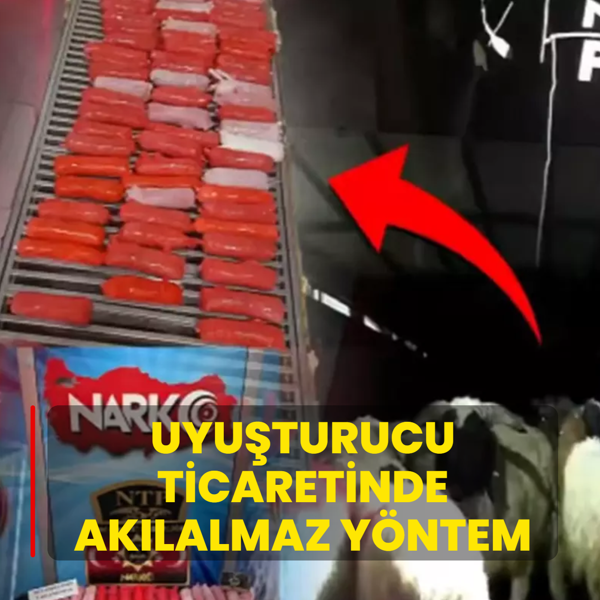 Uyu�turucu sevkiyat�nda ak�lalmaz y�ntem! 54 kilo metamfetamin ele ge�irildi