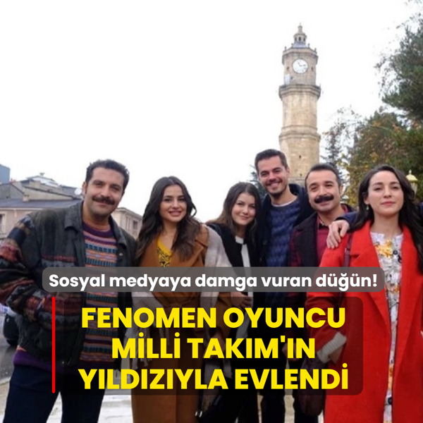 G�n�l Da��'n�n y�ld�z�, Milli futbolcu Samet Akayd�n'la evlendi!