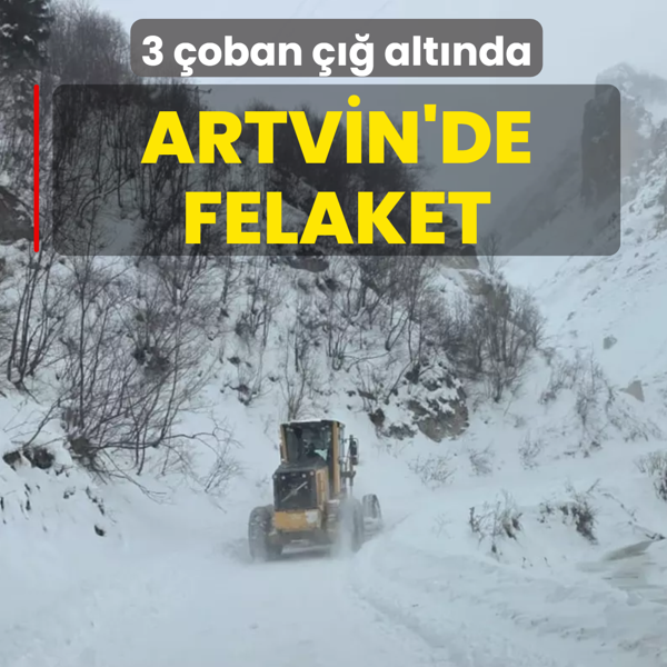Artvin'de felaket! 3 �oban ��� alt�nda