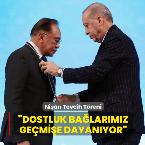 Ni�an Tevcih T�reni... Ba�kan Erdo�an: Dostluk ba�lar�m�z ge�mi�e dayan�yor