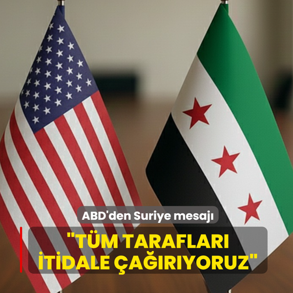 ABD'den Suriye mesaj�... �T�m taraflar� itidal g�stermeye �a��r�yoruz�